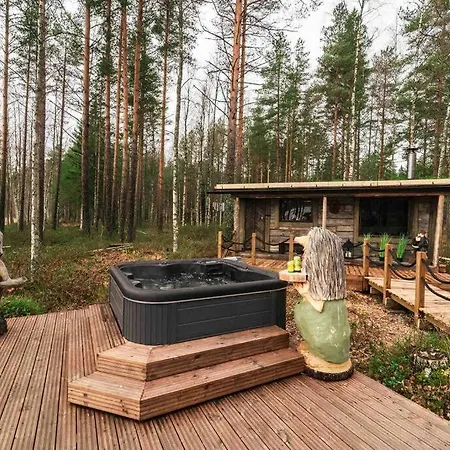 Chalet Minivilla Peikonpesae Ulkoporeallas & Pihasauna *