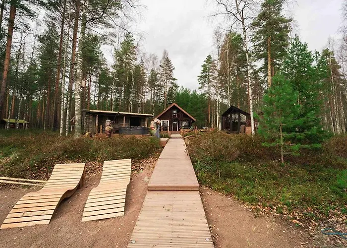 Minivilla Peikonpesae Ulkoporeallas & Pihasauna