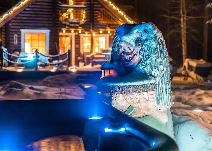 Шале Minivilla Peikonpesae Ulkoporeallas & Pihasauna *