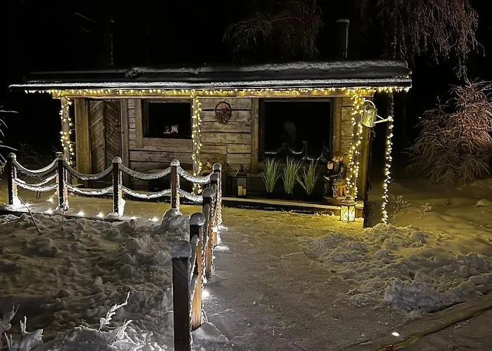 Minivilla Peikonpesae Ulkoporeallas & Pihasauna * Loppi