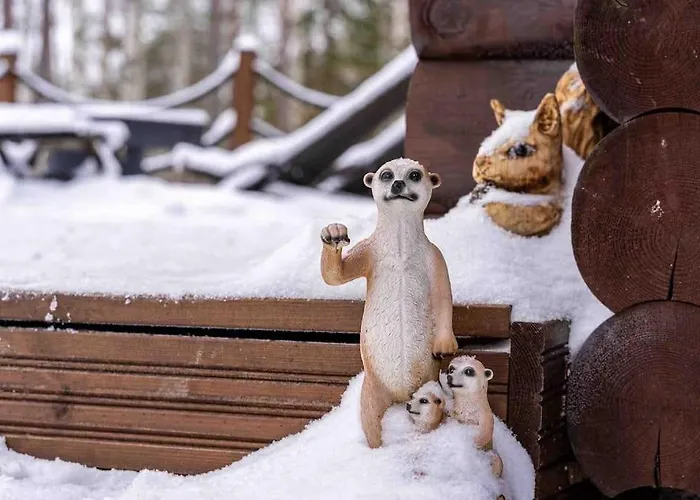 Шале Minivilla Peikonpesae Ulkoporeallas & Pihasauna